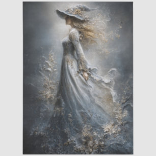 Mystical Witch Gothic Fantasy for Decoupage Tissue Paper