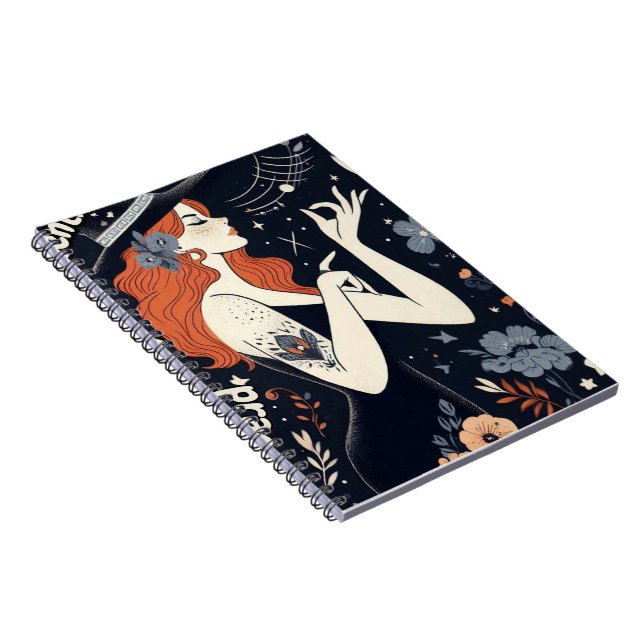 Mystical Witch Planner: Embrace Your Magic Daily Notebook (Right Side)