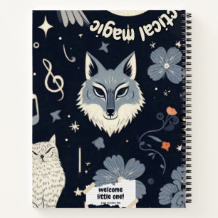 Mystical Witchy Spiral Notebook - Spiral Notebook