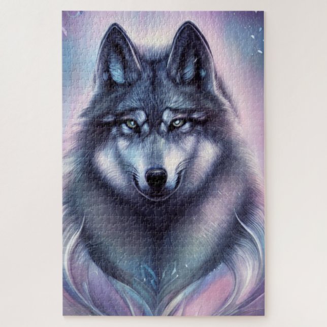  Mystical Wolf Jigsaw Puzzle (Vertical)