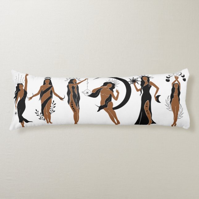 Mystical Woman Body Pillow (Front)