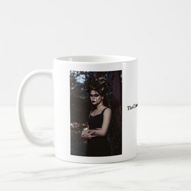 Mystical woman coffee mug (Left)