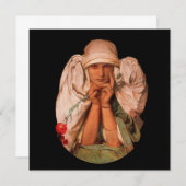 Mystical Woman with Carnation (Front/Back)