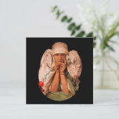 Mystical Woman with Carnation (Standing Front)