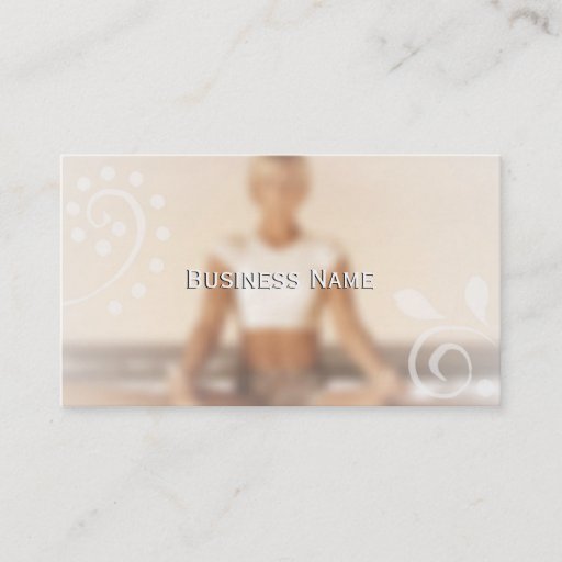 Customizable Mystical Yoga Business Cards