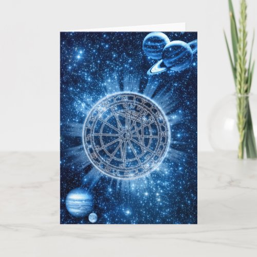 Mystical Zodiac Greeting Card