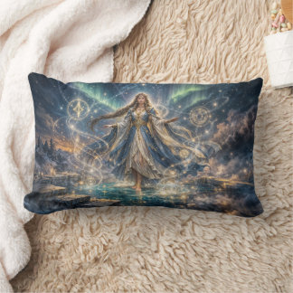 MystiCelestial Sorceress Fantasy Pillow