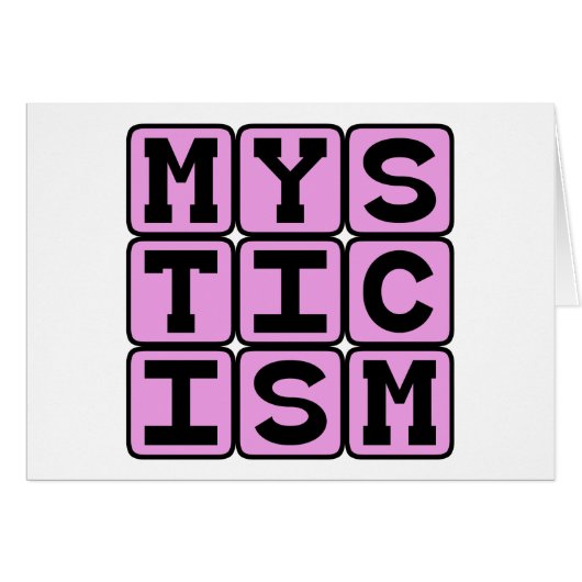 Mysticism, Type of Magic Cards (Front Horizontal)