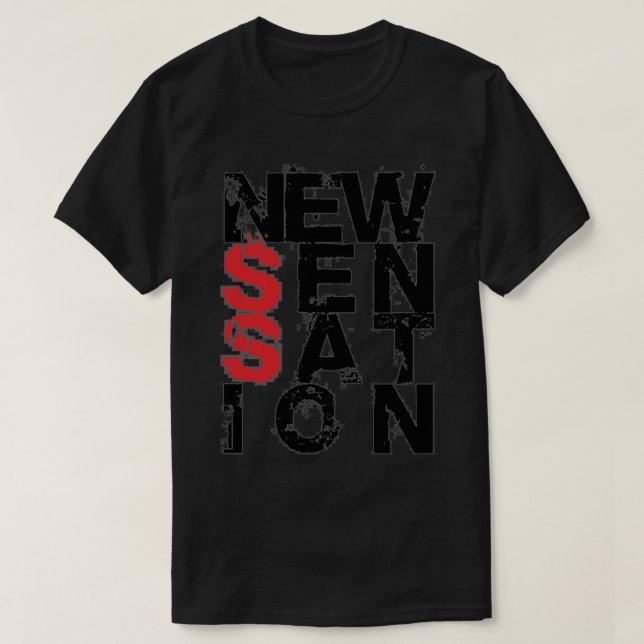 Mystify me BAND  stars music   T-Shirt (Design Front)