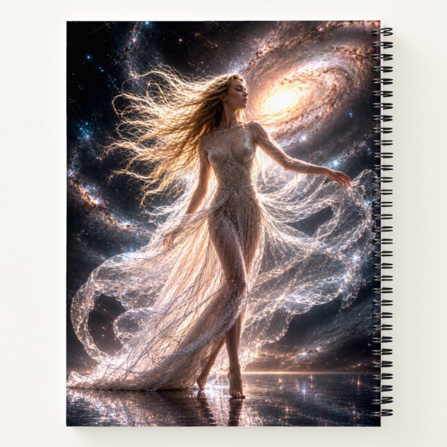Mystik Woman Notebook – Your Space for Thoughts (Back)
