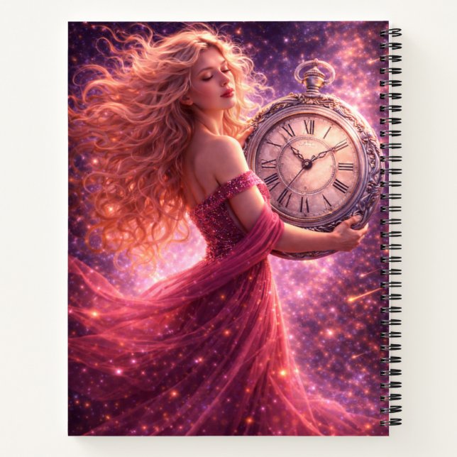 Mystik Woman Notizblock – Dein Raum für Gedanken Notebook (Back)