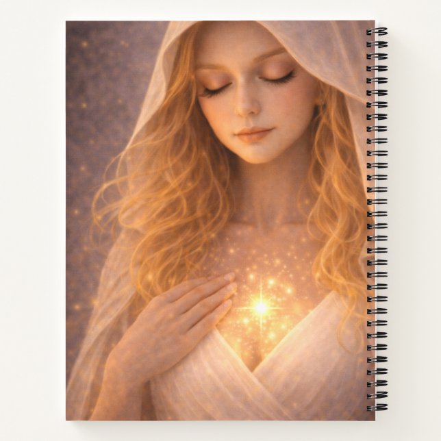 Mystik Woman Notizblock – Dein Raum für Gedanken Notebook (Back)