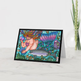 Mystika with Dolphin Card