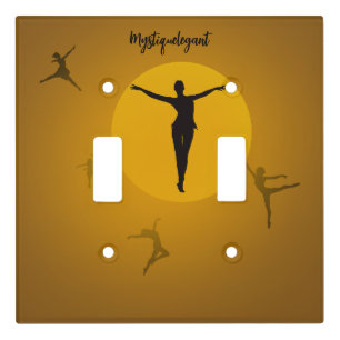 Mystique Elegant Dance Light Switch Cover