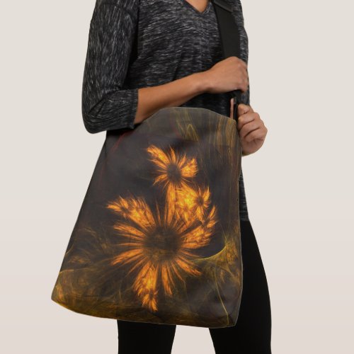 Mystique Garden Abstract Art Cross Body Crossbody Bag