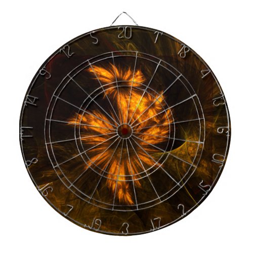 Mystique Garden Abstract Art Dartboard