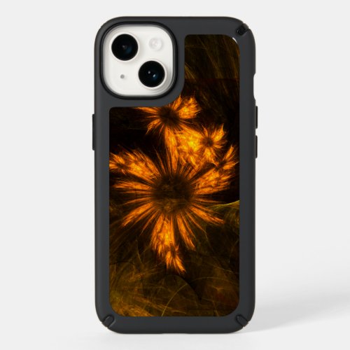 Mystique Garden Abstract Art Speck iPhone 14 Case