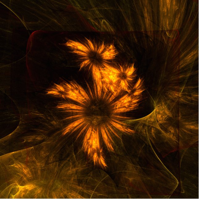 Mystique Garden Abstract Art Statuette (Front)