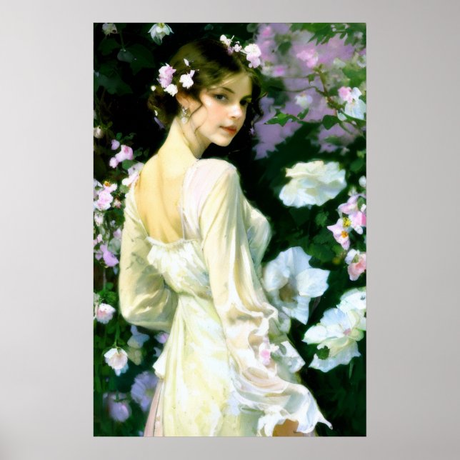 Mystique in Bloom #123: The Language of Flowers Poster (Front)