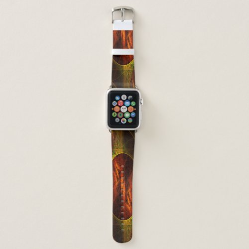 Mystique Jungle Abstract Art Apple Watch Band