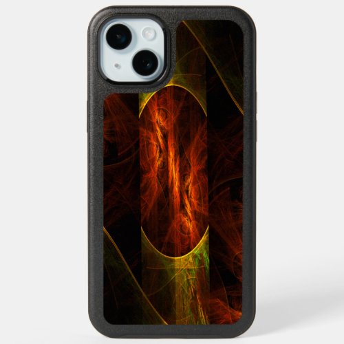 Mystique Jungle Abstract Art iPhone 15 Plus Case