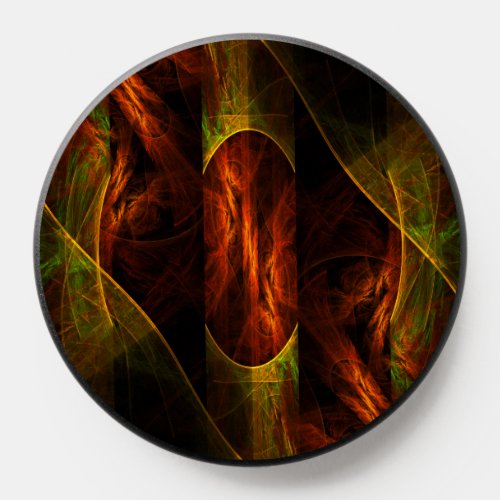 Mystique Jungle Abstract Art PopSocket