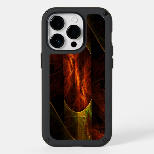 Mystique Jungle Abstract Art Speck iPhone 14 Pro Case