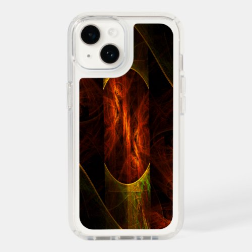 Mystique Jungle Abstract Art Speck iPhone 14 Case