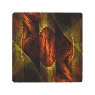 Mystique Jungle Modern Abstract Fractal Art