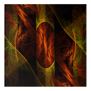 Mystique Jungle Modern Abstract Fractal Art