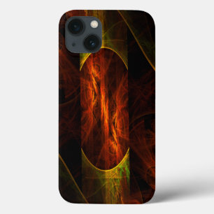 Mystique Jungle Modern Abstract Fractal Art iPhone 13 Case
