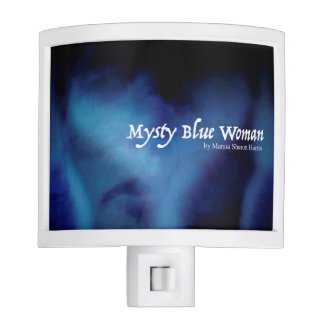Mysty Blue Woman Night Light