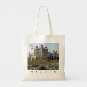 Mysuru Palace view tote bag