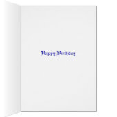 Mythic Birthday - a funny happy birthday poem (Inside (Right))