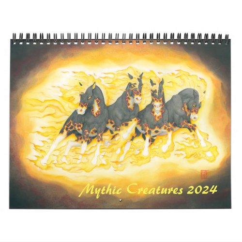 Mythic Creatures 2023 Calendar