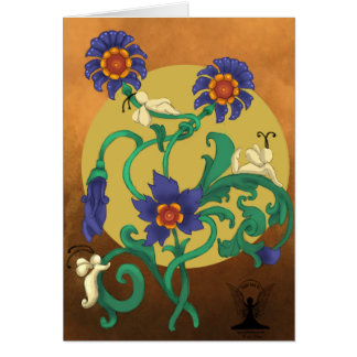 Mythic Fairy Art Floral Magic Cards