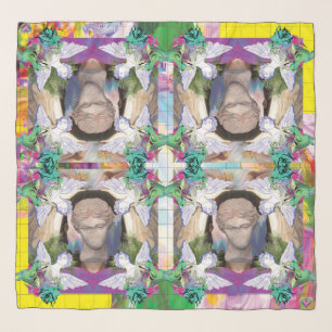 Mythic Harmony Silk Scarf