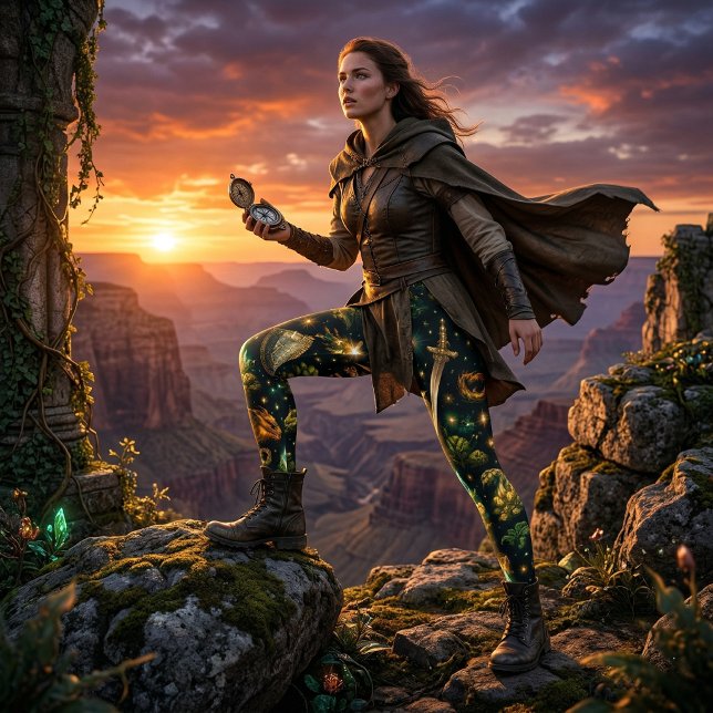 Mythic Realms Fantasy Elements Leggings (Creator Uploaded)