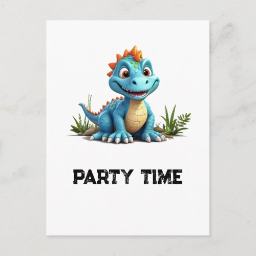 *~* Mythical  AP48 PHOTO Silly Dragon Dino Cartoon Postcard