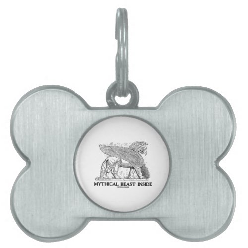 Mythical Beast Inside Griffin  Gryphon Pet Name Tag