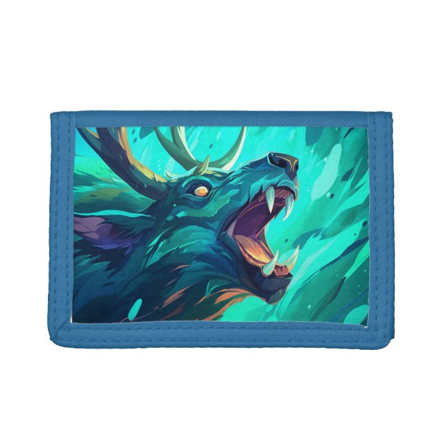 Mythical Beast Trifold Wallet (Front)
