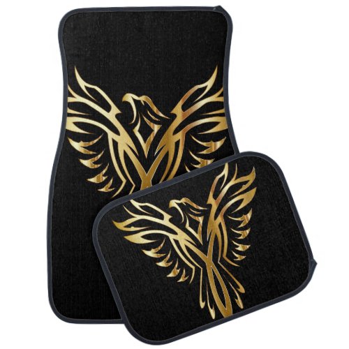 Mythical Bird Art Car Floor Mat