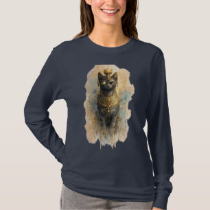 Mythical Cat Ancient Fantasy Feline Art T-Shirt