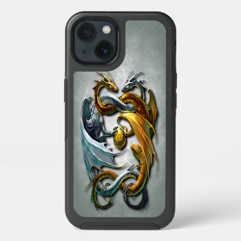 Mythical Celtic Dragons Fantasy Tattoo Art Iphone 13 Case by CaseConceptCreations at Zazzle