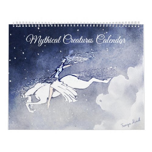 Mythical Creatures 2019 Calendar