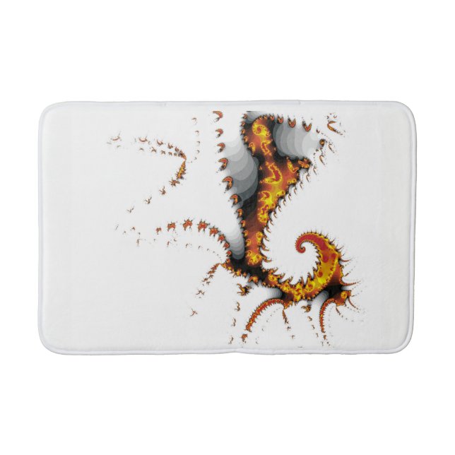 MYTHICAL CREATURES BATHROOM MAT (Front)