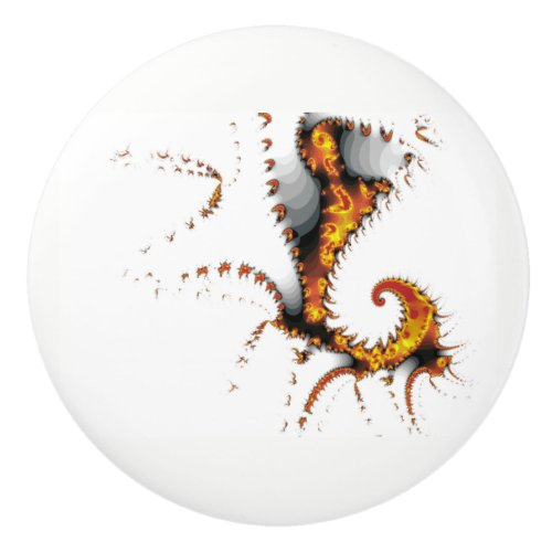 MYTHICAL CREATURES CERAMIC KNOB