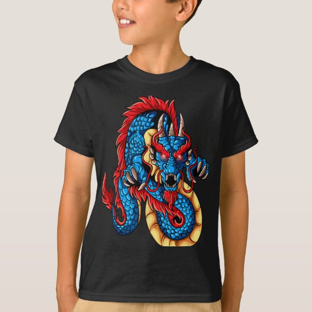 Mythical Creatures China New Year Chinese New Year T-Shirt (Front)