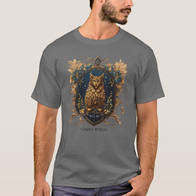 Mythical Creatures – Folklore-Inspired Art T-Shirt (Front)