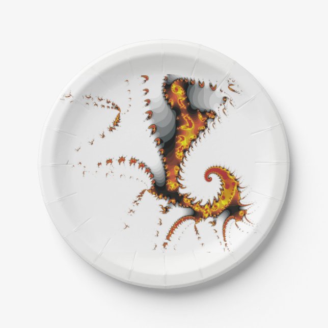 MYTHICAL CREATURES PAPER PLATES (Front)